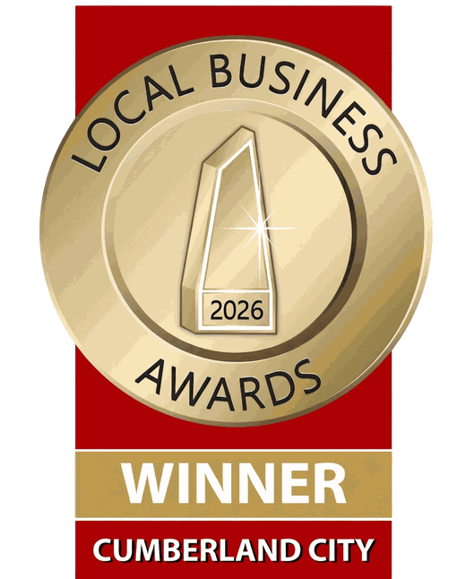 Cumberland City Local Business Awards 2026 Winner badge